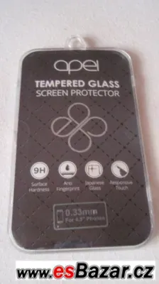 Ochranné tvrzené sklo univerzální na 4,5" displej telefon