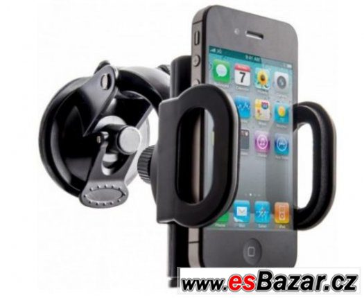 Držák do auta pro mobil, smartphone, GPS do 7" s přísavkou – fotografie 1