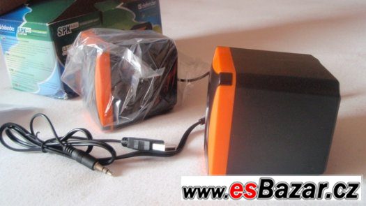 Přenosné reproduktory k notebooku 3,5 jack stereo 2.0 USB – fotografie 5