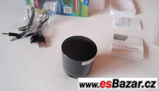 Bluetooth reproduktor přenosný k mobilu, 3,5 jack, nový – fotografie 1