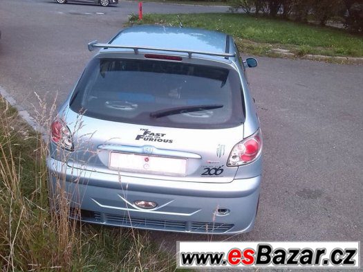 platí do smazaní  prodám peugeot 206 1.9D stk do 2017 – fotografie 2