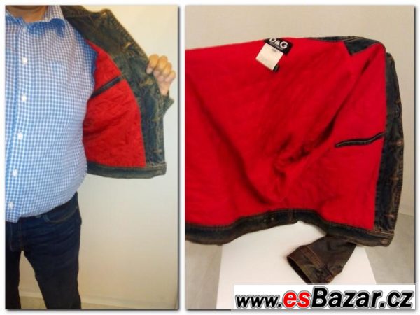 Pánská jeans bunda Dolce & Gabbana – fotografie 2