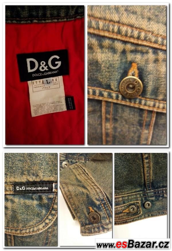 Pánská jeans bunda Dolce & Gabbana – fotografie 5