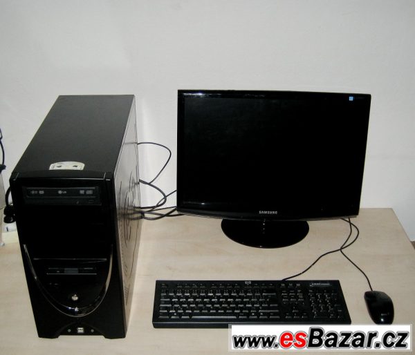 Komplet PC sestava vč. 22” LCD – fotografie 2