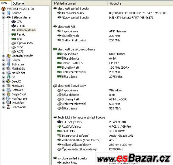 MSI K8T Master2-FAR7 Dual sc.940 – fotografie 3