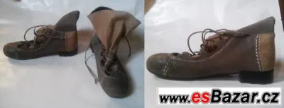 Dámské kožené boty, vel. 37/38
