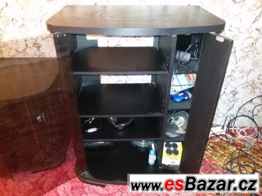 TV / Hifi skříňky (černé barvy) – fotografie 2