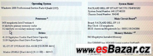 PC „retro“ sestava spíše na náhradní díly – fotografie 3