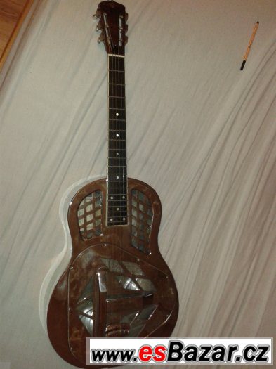 Resophonická kytara Continental - tricone, r.v.1993 – fotografie 1