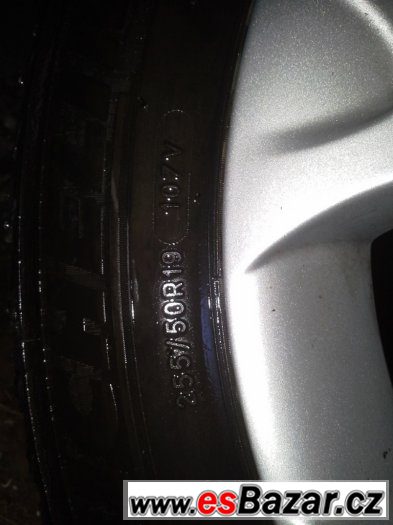 Prodám 4 ks MICHELIN pneu s orig. ALU BMW – fotografie 4