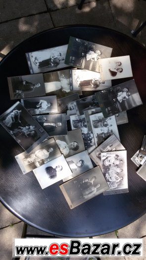 Stará fota na kartonu,různé fotoateliéry,celé Rakousko-Uhers – fotografie 3