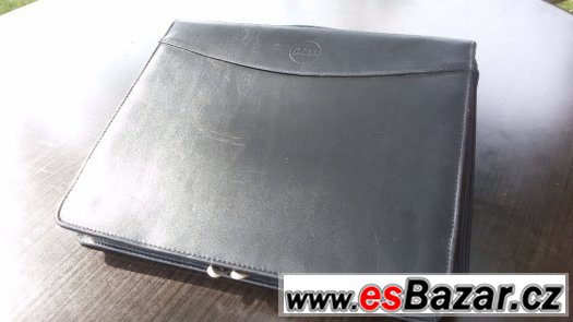 Kožené pouzdro na notebook org.DELL,černé. – fotografie 2