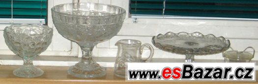 Čajová a zmrzlinová sada a další sklo a porcelán. – fotografie 3