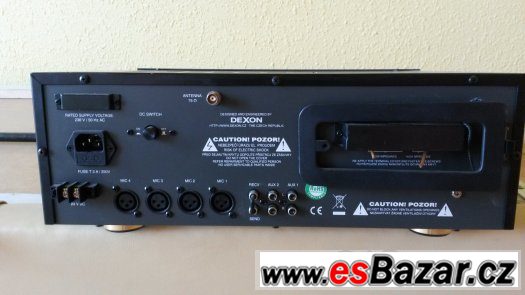 ZESILOVAC S TUNEREM A CD PRO PLOSNE OZVUCENI DEXON JPA 1120 – fotografie 2