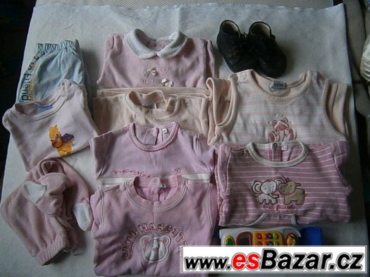 mixik s oblecenim pro kojence vel.68 pro holcicku+mobil zdar – fotografie 1