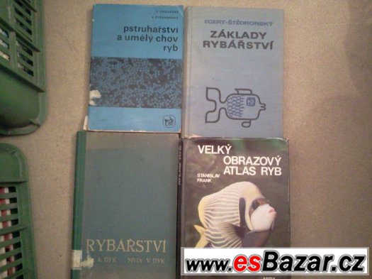 Knihy o rybách a akvaristice – fotografie 1