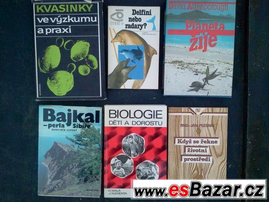 Knihy o přírodě, z biologie – fotografie 1