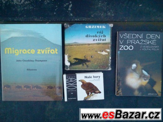 Knihy o přírodě, z biologie – fotografie 2