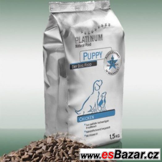 Granule Platinum Puppy, 73% masa, holistické – fotografie 1