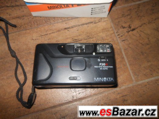 2x STARÉ FOTOAPARÁTY-MINOLTA,PIONÝR-hodí se někomu? – fotografie 4