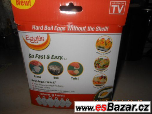 EGGIES-NÁDOBY NA VAJÍČKA-6ks-SKVĚLÁ VYCHYTÁVKA – fotografie 3