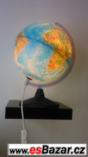 Prodám světelný globus o průměru 30cm – fotografie 2