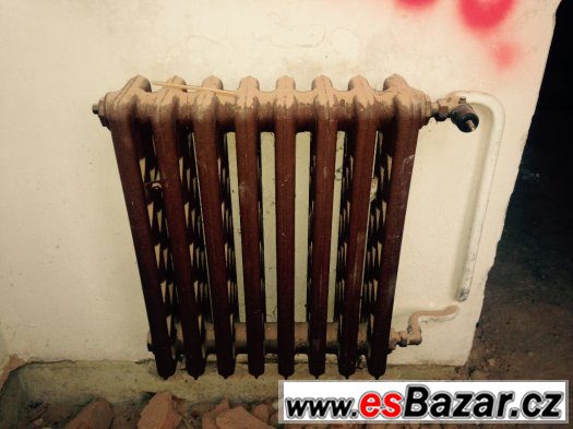 Prodám 6 kusů litinových radiatorů. Celkem 68 článků. – fotografie 3