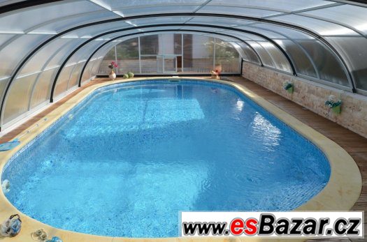 Prodám zánovní zastřešení bazénu - ALUKOV – fotografie 2