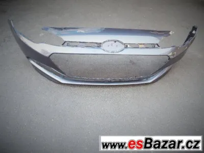 PŘEDNÍ NÁRAZNÍK HYUNDAI I20 2014 ŠEDOSTŘÍBRNÝ