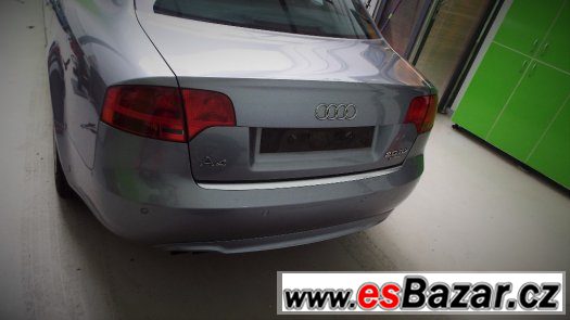 ZADNÍ NÁRAZNÍK AUDI A4 B7 SLINE STŘÍBRNÝ – fotografie 1