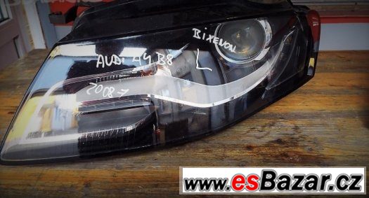 LEVÉ PŘEDNÍ SVĚTLO AUDI A4 B8 – fotografie 1