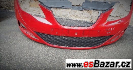 PŘEDNÍ NÁRAZNÍK ČERVENÝ SEAT IBIZA – fotografie 1