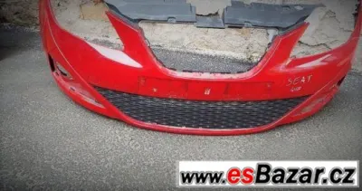 PŘEDNÍ NÁRAZNÍK ČERVENÝ SEAT IBIZA