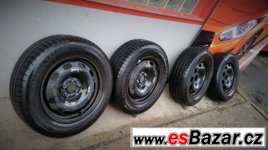 SADA KOL Z VOZU ŠKODA OCTAVIA 1 195/65 R15 5X100 – fotografie 3