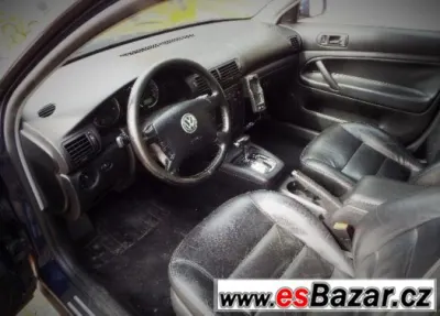 SEDAČKY KOŽENÉ ČERNÉ VOLKSWAGEN PASSAT B5.5