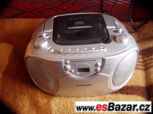 radiomagnetofon s cd přehravačem Hyundai – fotografie 2