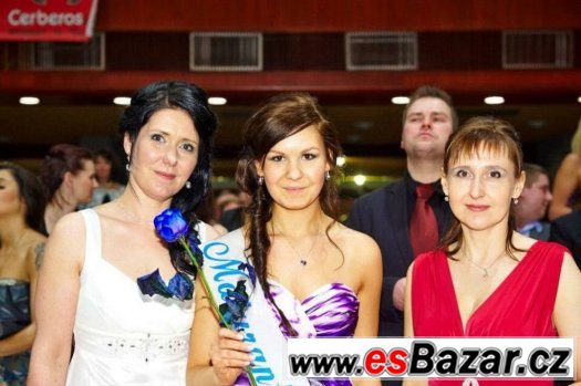 Plesové dlouhé šaty – fotografie 3
