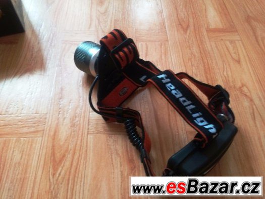 CREE LED 2x T6 ČELOVKA - headlamp 1800lm – fotografie 4