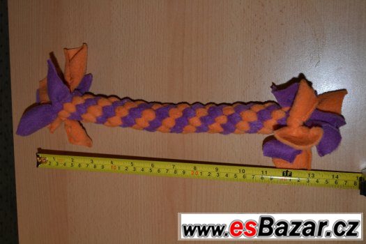 Prodám uzlíky z fleecu – fotografie 3
