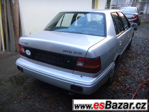 Prodám Hyundai Pony 1,5 GLSI – fotografie 3