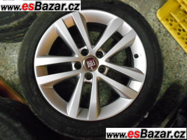 Prodám originál 17 Alu kola 5x110 na Fiat Croma2, Bravo2 – fotografie 3