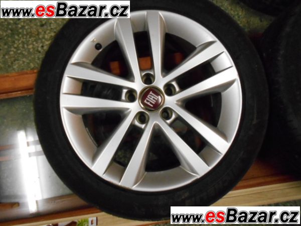 Prodám originál 17 Alu kola 5x110 na Fiat Croma2, Bravo2 – fotografie 4