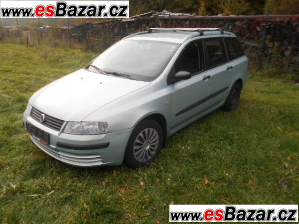 Prodám na Fiat Stilo Combi 1,6 16V 76kw náhradní díly – fotografie 1