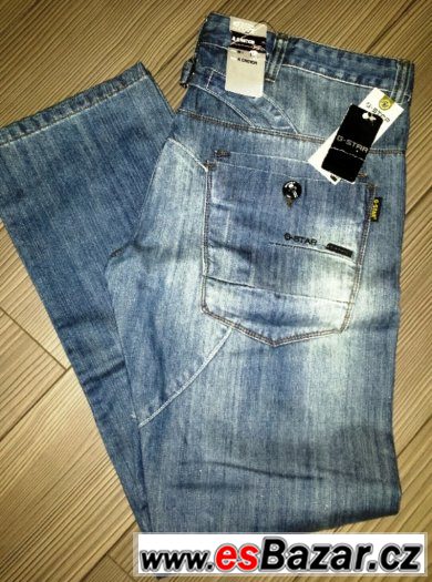 G-STAR RAW - džíny vel. 34 - SLEVA – fotografie 1