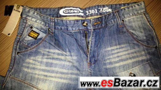 G-STAR RAW - džíny vel. 34 - SLEVA – fotografie 2