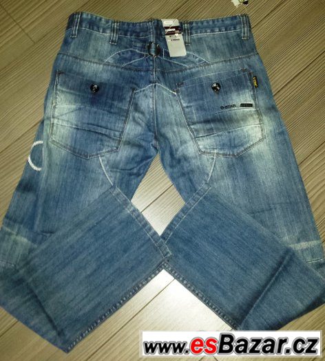 G-STAR RAW - džíny vel. 34 - SLEVA – fotografie 3