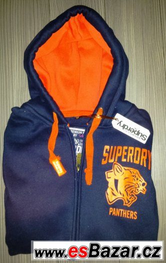 SUPERDRY mikina vel. XL - SLEVA - – fotografie 1