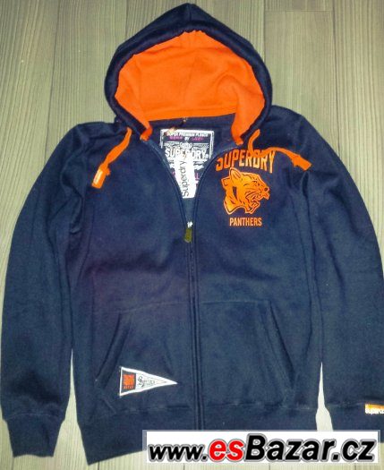 SUPERDRY mikina vel. XL - SLEVA - – fotografie 2