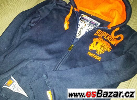 SUPERDRY mikina vel. XL - SLEVA - – fotografie 3