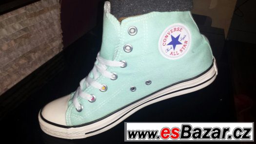 Converse modrozelené kecky – fotografie 1